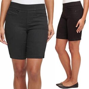 DKNY Jeans Women's Comfort Stretch Pull-On Bermuda Short